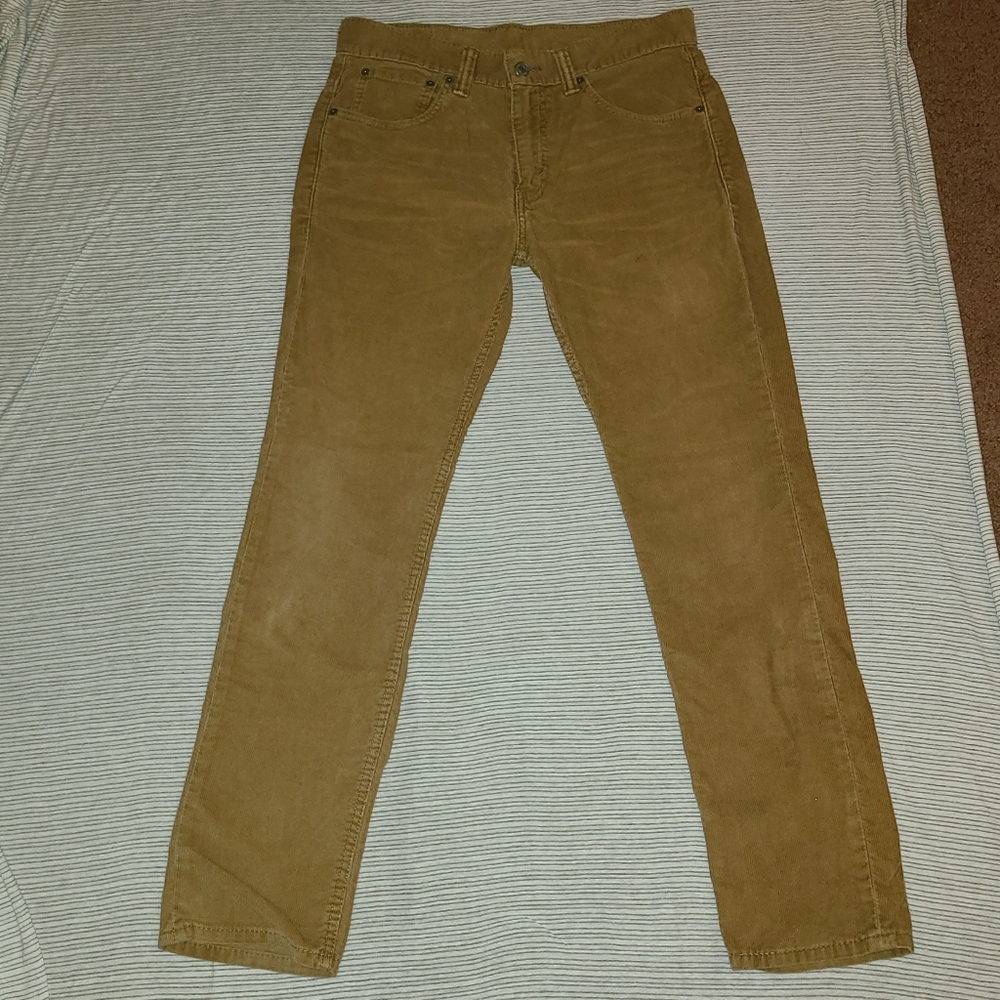 Mens Levi 511 32x30 corduroy jeans